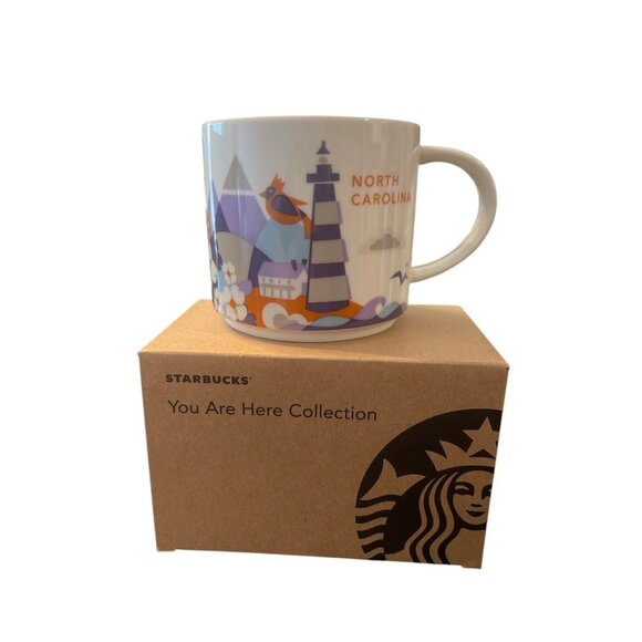 Starbucks Other - Starbucks You Are Here North Carolina Mug Ceramic Souvenir Coffee Cup